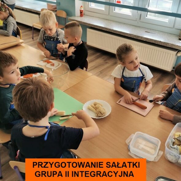 Przygotowanie sałatki - II integracyjna