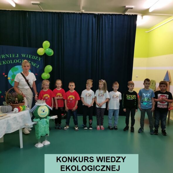 Międzyprzedszkolny Konkurs Wiedzy Ekologicznej