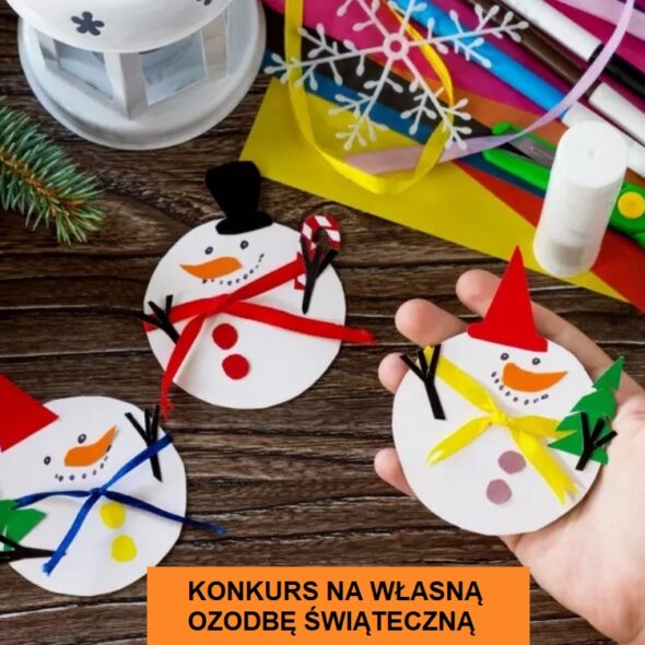 Konkurs na własną ozdobę świąteczną