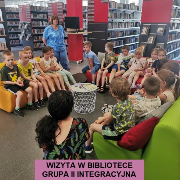 Wizyta w bibliotece - grupa II integracyjna