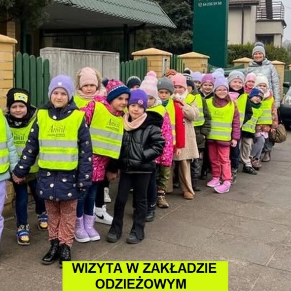Wizyta w zakładzie odzieżowym