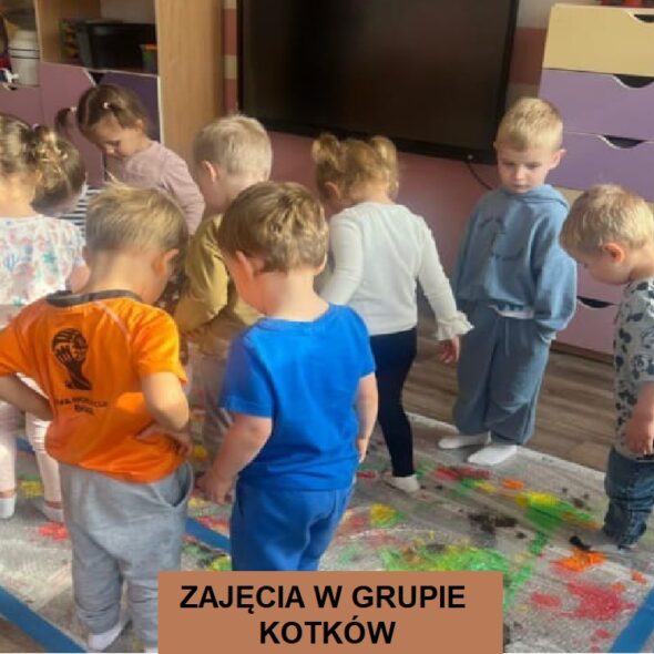 Zajęcia w grupie Kotków