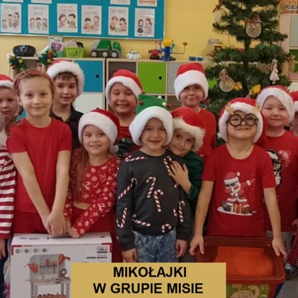 Mikołajki w grupie Misie