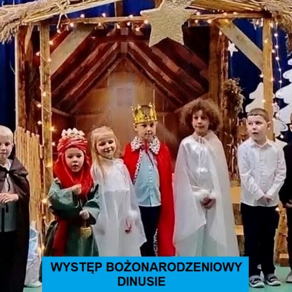 Występ bożonarodzeniowy - Dinusie