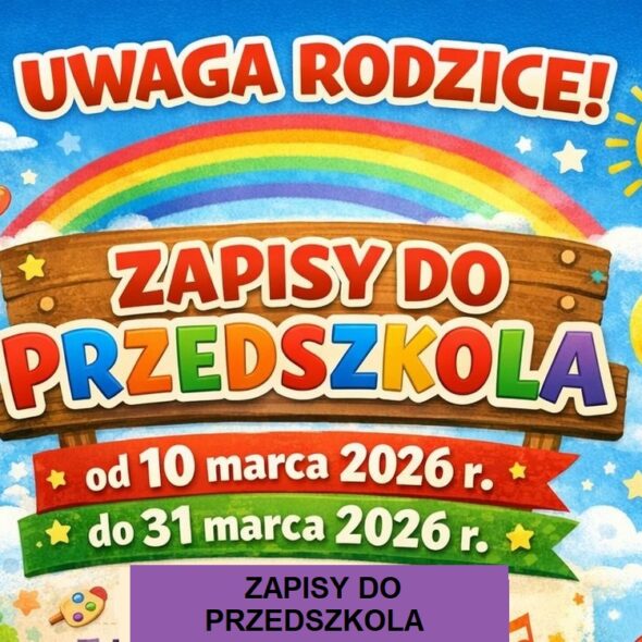 Zapisy do przedszkola
